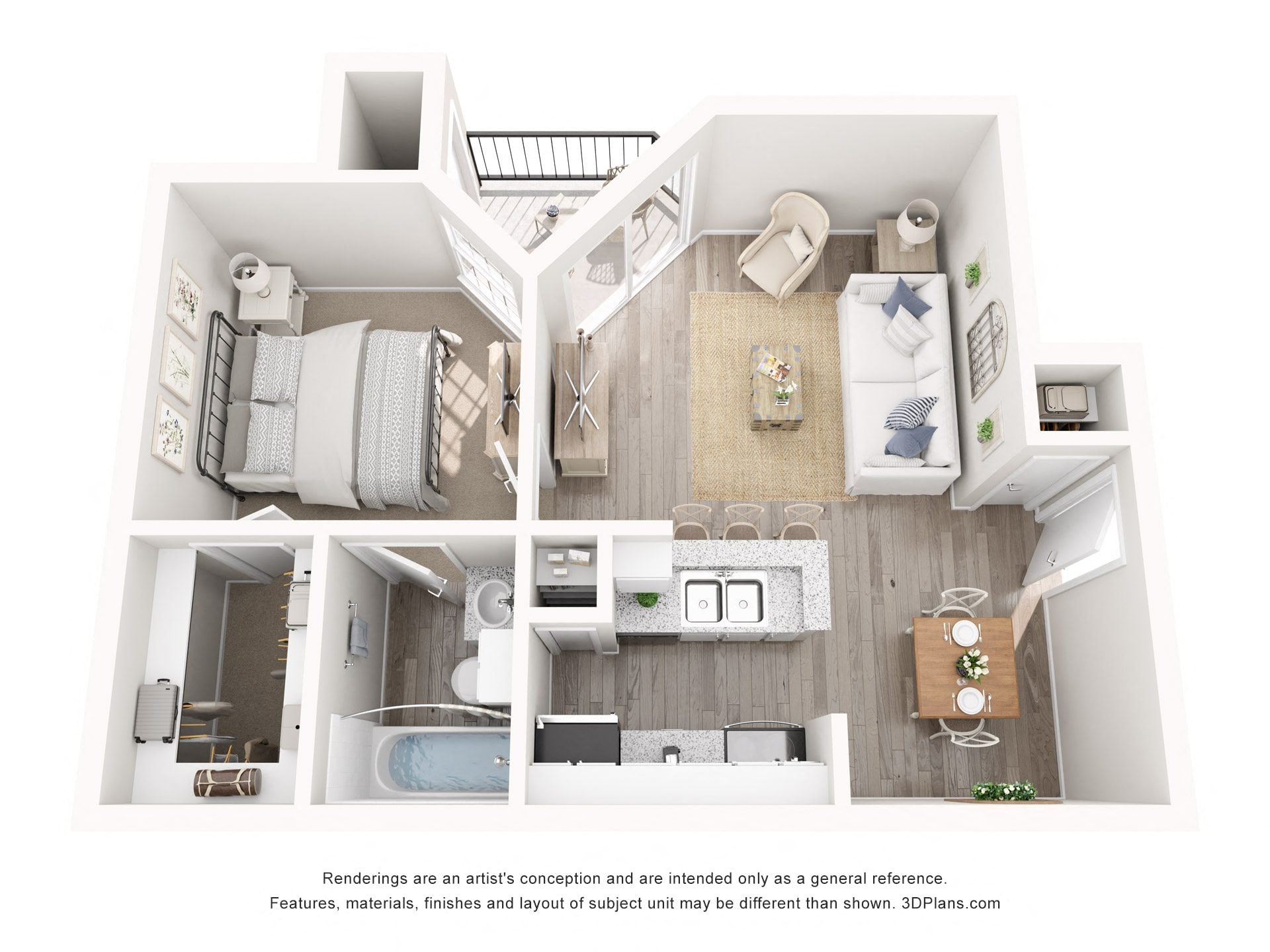 A2 floor plan